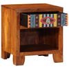 vidaXL Table de chevet 2 pcs 40x35x45 cm bois d'acacia massif