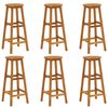 vidaXL Ensemble de bar de jardin 7 pcs bois d'acacia solide