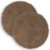 vidaXL Housse de coussin 2 pc HEERLEN Marron Clair &Oslash; 60 cm