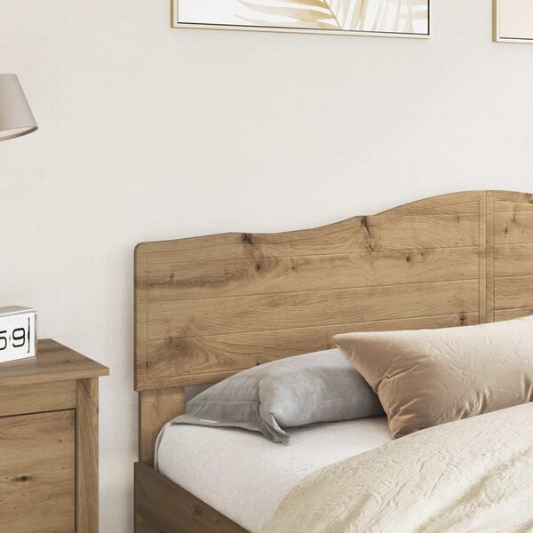 vidaXL T&ecirc;te de lit Ch&ecirc;ne artisanal 180 cm Bois d'ing&eacute;nierie