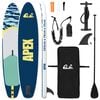 vidaXL Planche de Paddle Gonflable APEX 305 x 76 x 15 cm Bleu pour