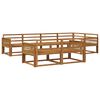 vidaXL Ensemble de canap&eacute;s d'ext&eacute;rieur 7 pcs Naturel