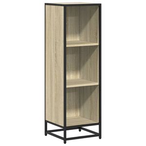 vidaXL Biblioth&egrave;que ch&ecirc;ne sonoma 33,5x33x107,5 cm bois d'ing&eacute;nierie