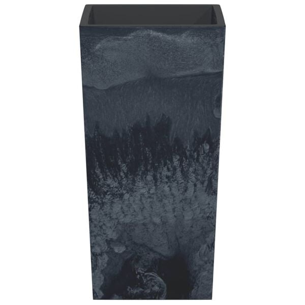 vidaXL Jardini&egrave;re et int&eacute;rieur amovible anthracite PP aspect b&eacute;ton