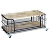 vidaXL Table basse Bois de manguier massif 100x50x35 cm