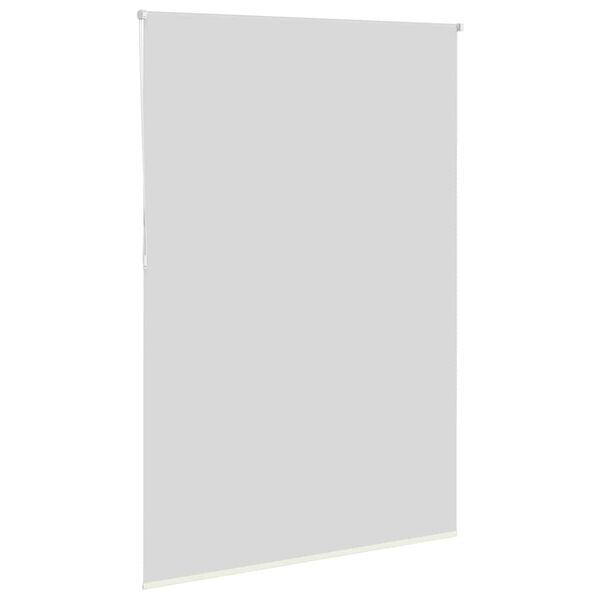 vidaXL Store enrouleur occultant blanc cass&eacute; 165x230 cm largeur tissu