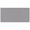 vidaXL Table de Jardin Gris clair 200 x 100 x 73 cm polyrotin