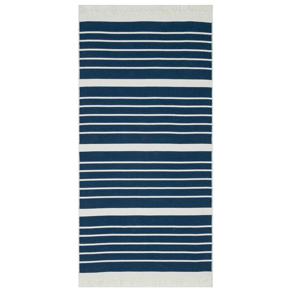 vidaXL Tapis Marine 80x150 cm Coton