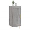 vidaXL Buffet Sonoma gris 34,5x34x90 cm Bois d'ing&eacute;nierie