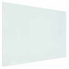 vidaXL Plaque en verre de chemin&eacute;e Transparent 80 x 60 cm Verre