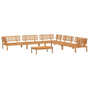 vidaXL Salon palette de jardin 6 pcs bois d'acacia massif