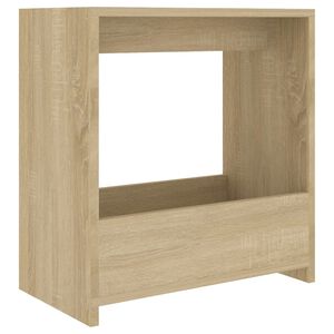 vidaXL Table d'appoint ch&ecirc;ne sonoma 50x26x50 cm bois d'ing&eacute;nierie