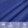 vidaXL Voile d'ombrage 160 g/m&sup2; Bleu 2,5x3,5 m PEHD