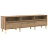 vidaXL Meuble TV 150 x 30 x 45 cm Ch&ecirc;ne artisanal Bois d'ing&eacute;nierie