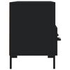 vidaXL Meuble TV noir 102x36x50 cm bois d'ingénierie