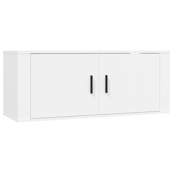vidaXL Ensemble de meubles TV 6 pcs Blanc Bois d'ing&eacute;nierie