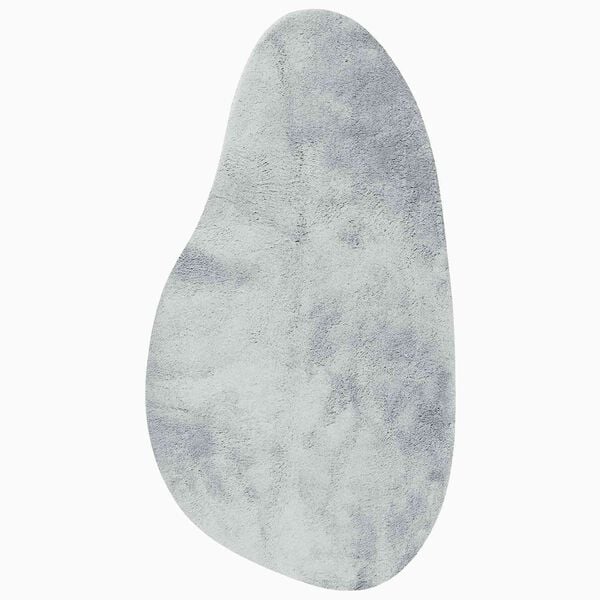 vidaXL Tapis HUARTE Gris 100 x 200 cm Polyester