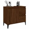 vidaXL Armoire de bain ch&ecirc;ne marron 65x33x60 cm bois d'ing&eacute;nierie