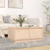 vidaXL Table basse 80x50x35 cm Bois massif de pin
