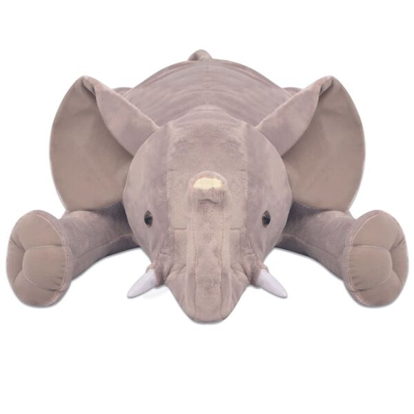 vidaXL &Eacute;l&eacute;phant jouet en peluche XXL 120 cm