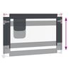 vidaXL Barri&egrave;re de s&eacute;curit&eacute; de lit d'enfant Gris fonc&eacute; 100x25 cm Tissu