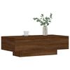 vidaXL Table basse ch&ecirc;ne marron 100x49,5x31 cm bois d'ing&eacute;nierie