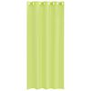 vidaXL Rideaux en voile avec œillets 2 pcs vert pomme 140x225 cm
