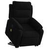 vidaXL Fauteuil de massage inclinable Noir Velours