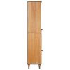 vidaXL Armoire de salle de bain avec tiroir Naturel 38 x 33 x 160 cm