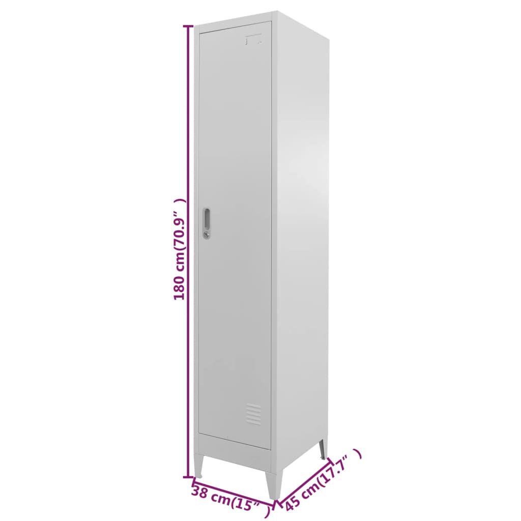 Armoire De Bureau Classeur En Acier Noir - Dimensions 90x40x180cm, 3 étagères Réglables, 3 Tiroirs à Glissières, Serrure