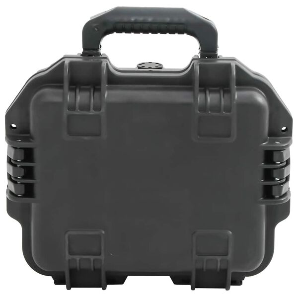 vidaXL Valise de vol portable Noir 30x24,5x12,5 cm PP