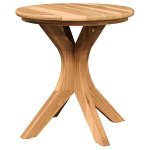 vidaXL Table d'appoint Marron 40 x 40 x 41 cm Bois de teck massif