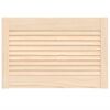 vidaXL Porte d'armoire &agrave; persiennes 39,5x59,4 cm bois de pin massif