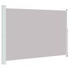 vidaXL Auvent lat&eacute;ral r&eacute;tractable de patio 200x300 cm Gris