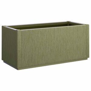 vidaXL Bo&icirc;te de fleurs de jardin Vert 80 x 36 x 35 cm PP