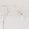 vidaXL Spot de plafond Blanc 26 x 6.5 x 11.5 cm Acier