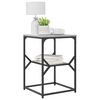 vidaXL Table d'appoint Gris Sonoma 41 x 40 x 60 cm