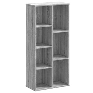 vidaXL Biblioth&egrave;que sonoma gris 50x25x105 cm bois d'ing&eacute;nierie
