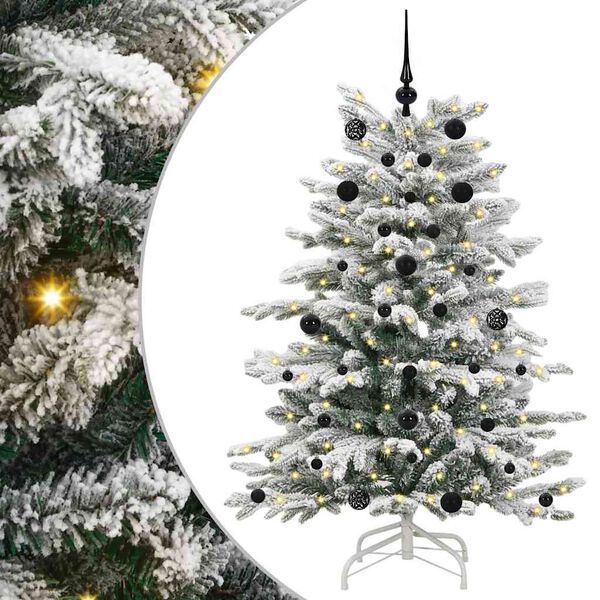 vidaXL Sapin de No&euml;l Artificiel &agrave; Branches Articul&eacute;es Blanc 150 cm