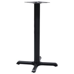 vidaXL Pied de table de bistro noir 56x56x72 cm fonte