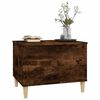 vidaXL Table basse Ch&ecirc;ne fum&eacute; 60x44,5x45 cm Bois d'ing&eacute;nierie