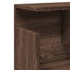 vidaXL Armoire murale 100x20x30 cm ch&ecirc;ne marron bois d'ing&eacute;nierie