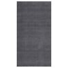 vidaXL Tapis shaggy anthracite 120x183 cm polyester