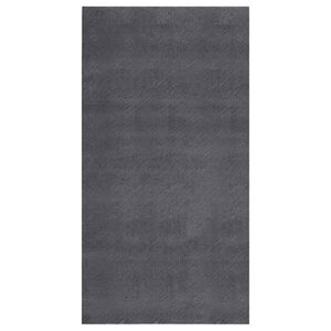 vidaXL Tapis shaggy anthracite 120x183 cm polyester