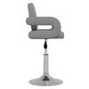 vidaXL Tabouret de bar gris similicuir