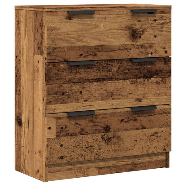 vidaXL Buffet vieux bois 60x30x70 cm bois d'ingénierie
