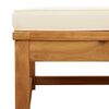 vidaXL Salon de jardin avec coussins 9 pcs bois massif d'acacia