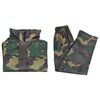 vidaXL Combinaison de pluie avec capuche 2 pcs Hommes Camouflage XL