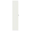 vidaXL Armoire de rangement 2 pcs Blanc 60 x 40 x 200 cm Acier
