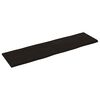vidaXL Dessus de table bois massif trait&eacute; bordure assortie